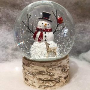 Snowman Snow Globe Large