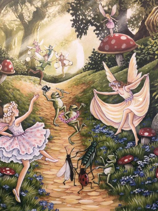 Fairy Dance Through Woodland Jigsaw 500 Pieces Tinkerbells Emporium