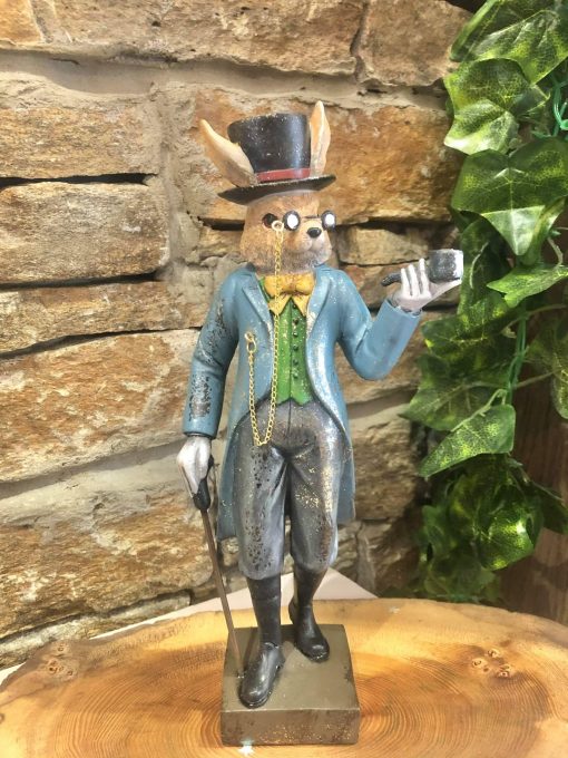 Dapper Animal Figurine Rabbit