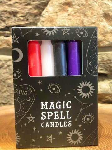 Magic Spell Candles Mixed Colours | Tinkerbells Emporium