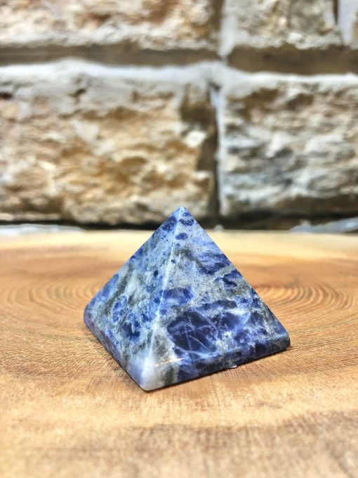 Sodalite Crystal Pyramid 3.5cm