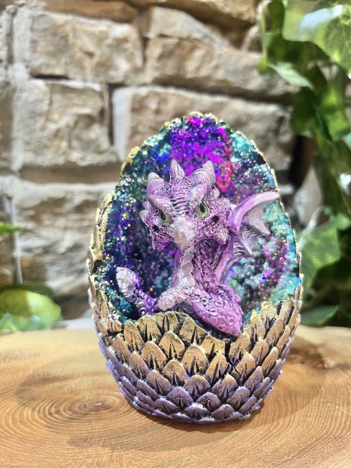 LED Colour Change Dragon Egg Purple