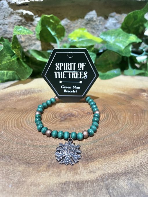 Spirit Of The Trees Green Man Bracelet