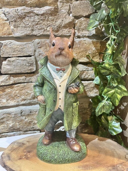 Dapper Squirrel In Suit Ornament