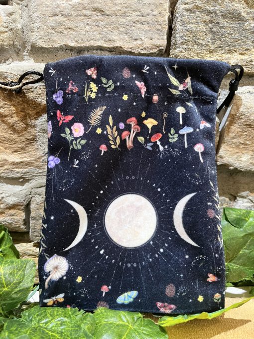 Mystical Triple Moon Tarot Bag