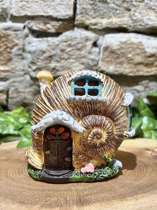 LED Colour Changing Shell Fairy House - Image 2