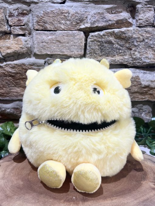 Worry Monster Zip’Emal Plush Yellow