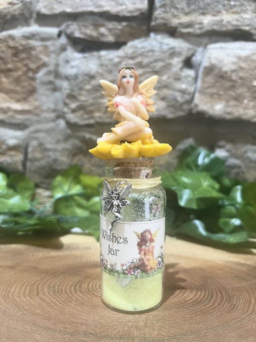 Fairy Wish Jar Yellow