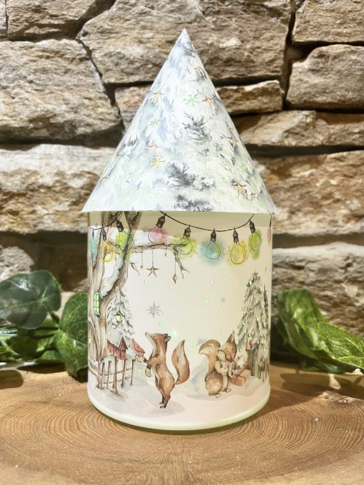 Woodland Celebration LED Colour Change Lantern