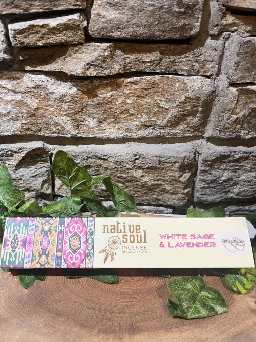 Native Soul Incense Smudge Sticks White Sage and Lavender