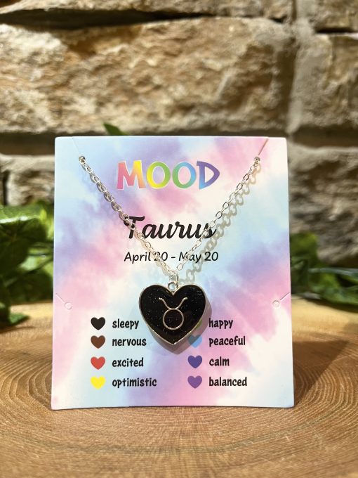 Star Sign Mood Necklace - Taurus