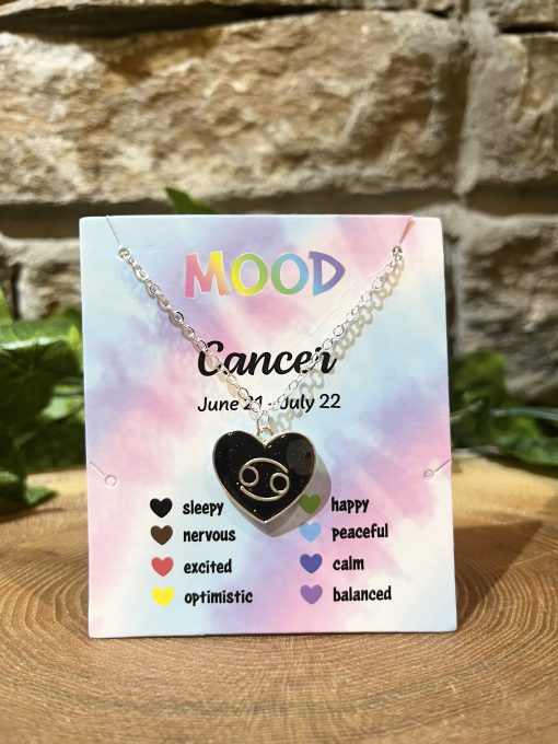 Star Sign Mood Necklace - Cancer