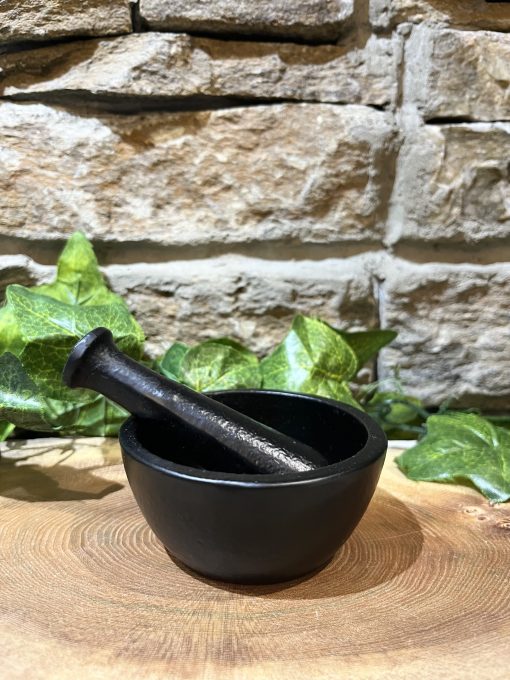 Cast Iron Mortar and Pestle