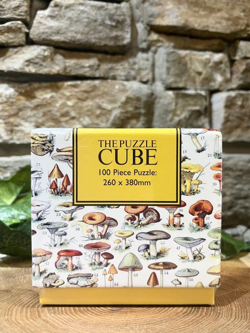 Mushroom Jigsaw Puzzle Cube