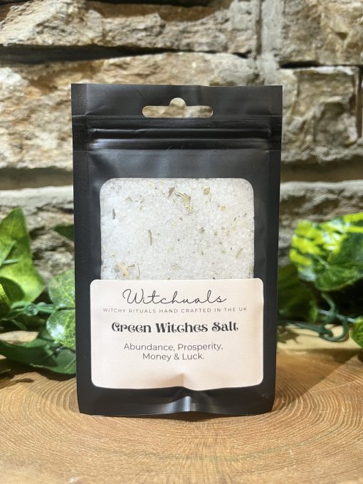 Green Witches Salt Abundance & Luck