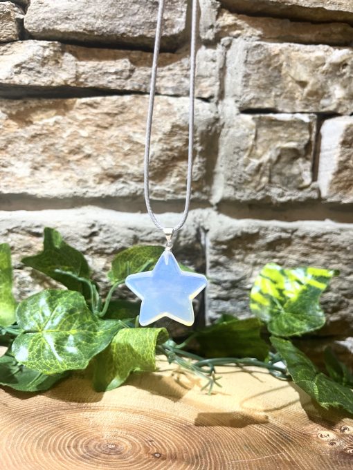 Opalite Crystal Star Necklace