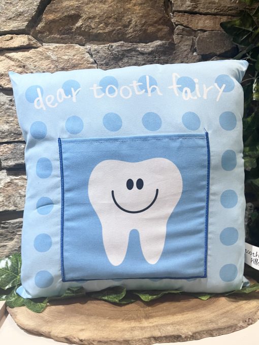 Tooth Fairy Pillow Blue